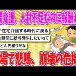 【2chまとめ】訪問介護、人材不足なのに報酬減額、現場で悲鳴、崩壊の危機…【ゆっくり】